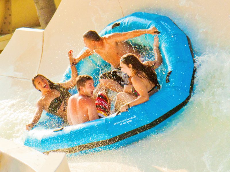 Thunder Rapids Water Ride Raging Waters LA