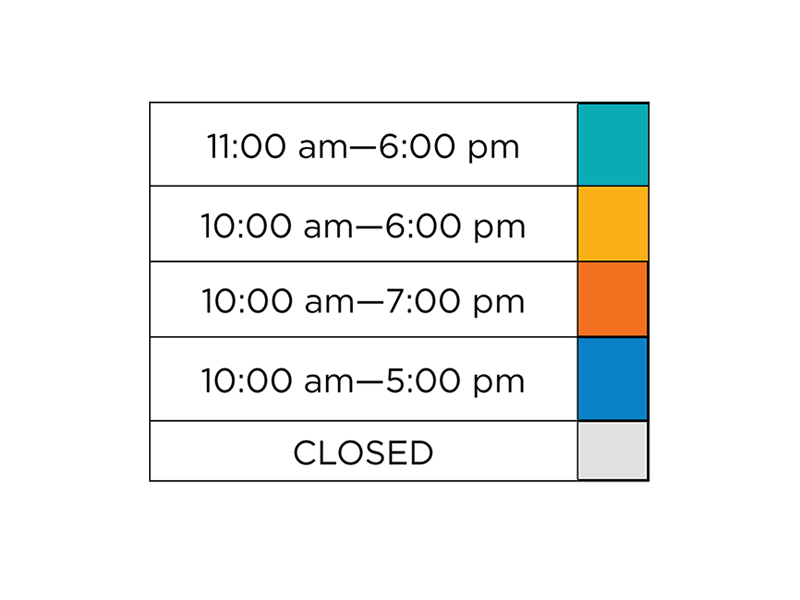 December hours